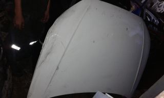 2016 audi a3 çıkma hasarlı beyaz renk motor kaputları