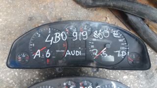 4b0919860e / 4b0 919 860 e audi a6 çıkma gösterge tablosu, kilometre saati, a6 gösterge paneli