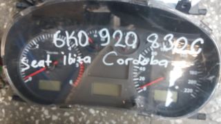 6k0 920 830 c / 6k0920830c seat ibiza - cordoba çıkma kilometre saati - ibiza kordoba çıkma gösterge tablosu