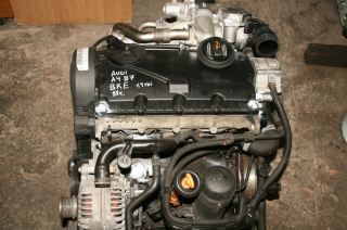 Audi A4 1.9 TDİ bke kodlu çıkma orijinal motor ve motor parçaları