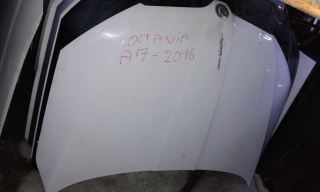 octavia a7 2016 çıkma beyaz motor kaputu