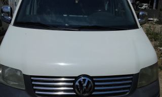 vw transporter t5 1.9 tdı 105 lik axb - axc motor beyaz renk kısa şase araçtan sökme çıkma orijinal ön kaput