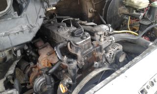 vw volt lt35 - lt46 2003 model 2.8 ATA motor çıkma orijinal yarım motor